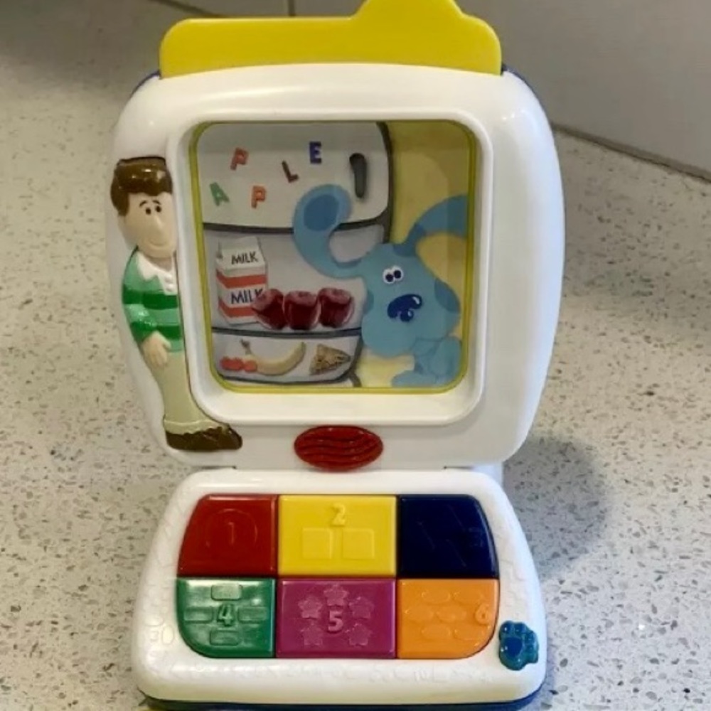 ORIGINAL Viacom Nick Jr. Blue's Clues Learning Lesson Computer - Picture 4 of 8